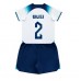 England Kyle Walker #2 Replika Babykläder Hemma matchkläder barn VM 2022 Korta ärmar (+ Korta byxor)